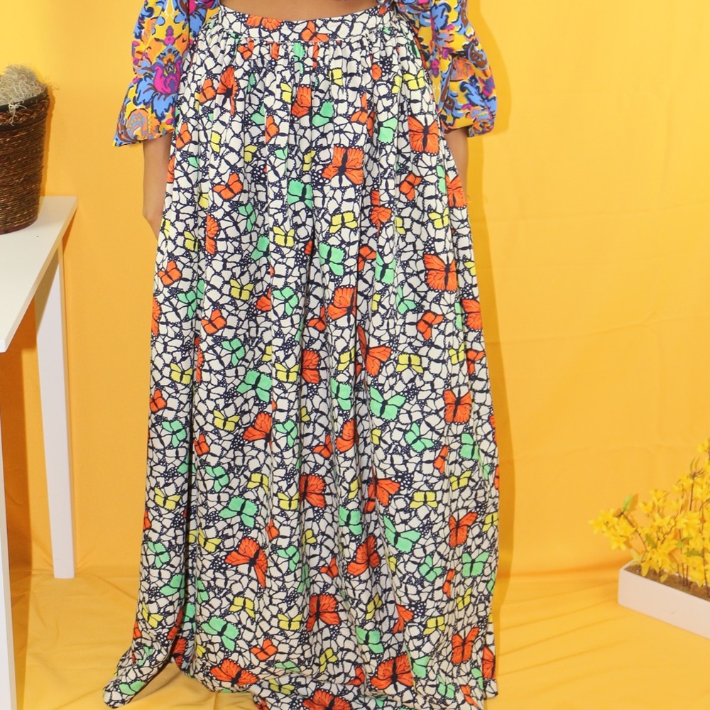 African inspired maxi skirt(24HOUR SALE
